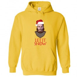 Let it Snow Funny Games Christmas theme Parody of Thrones Kids & Adults Unisex Hoodie